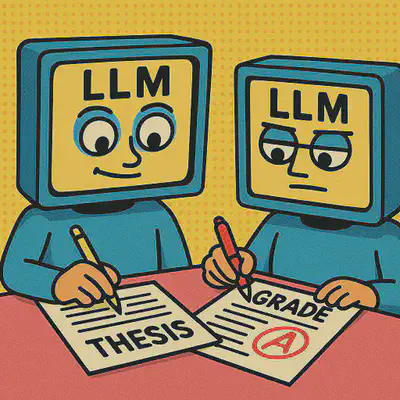 Одна LLM пишет диплом, другая LLM - проверяет